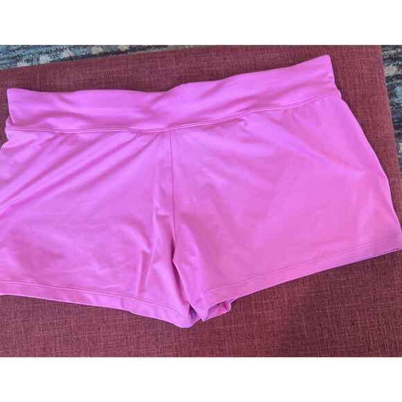 Nike Women's Pink Fit Dry 4" Rival Running Shorts Size XL (16-18) MSRP $50.00 - Picture 4 of 11